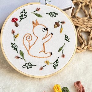 Embroidery Kit : Stitch Your Favorite Animal